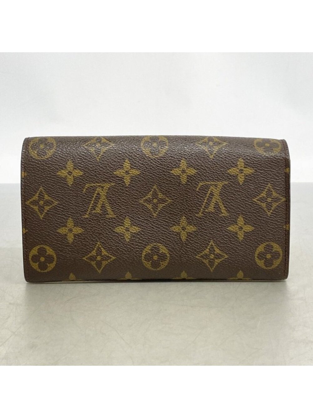 Louis Vuitton Wallet Monogram Pochette Porte-Monnaie Cles Brown - Picture 10 of 10